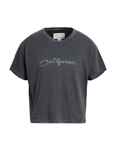 ERL T-shirt Antracite 100% Cotone