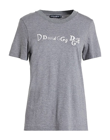 DOLCE&GABBANA T-shirt Grey 100% Cotton
