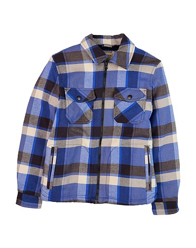 WOOLRICH Jacke Taubenblau 100% Baumwolle