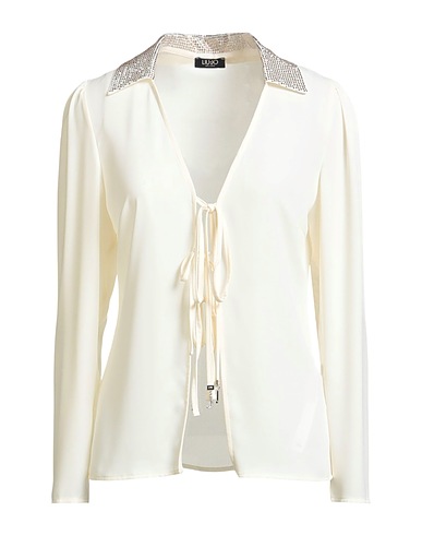 LIU •JO Shirts BETTER Cream 100% Polyester