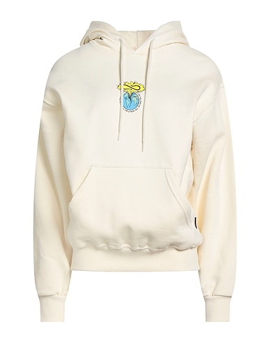 PROPAGANDA Hooded track jacket  Beige 100% Cotton