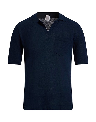 ELEVENTY Jumper Navy blue 65% Cotton, 35% Polyamide