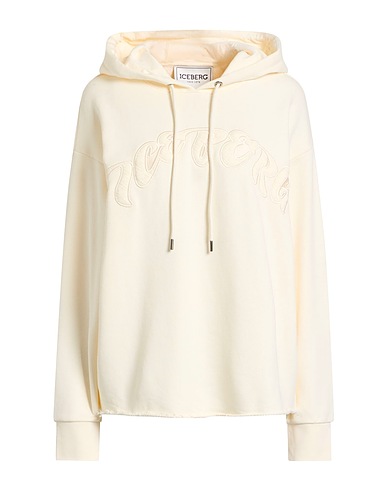 ICEBERG Felpa Avorio 100% Cotone