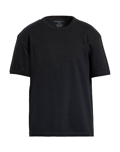 MAJESTIC FILATURES Basic t-Shirt Γκρι ανθρακί 100% Οργανικό βαμβάκι