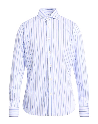 GUGLIELMINOTTI Chemise à rayures Bleu 100% Coton