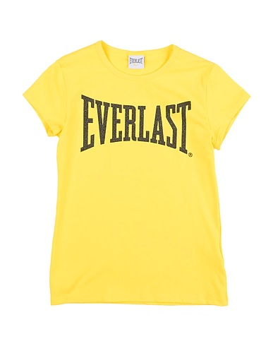 EVERLAST T-shirt Yellow 100% Cotton