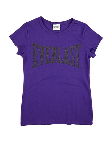 EVERLAST T-shirt Purple 100% Cotton