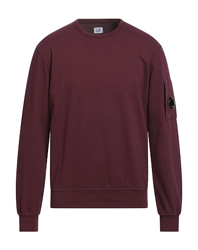 C.P. COMPANY Sweatshirt Burgundy 100% Cotton