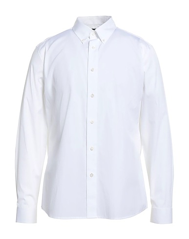 THEORY Camicia tinta unita Bianco 100% Cotone