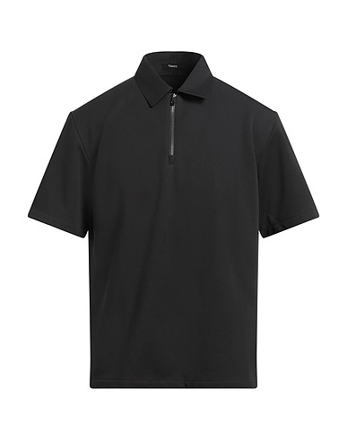 THEORY Polo Nero 72% Poliestere, 28% Cotone
