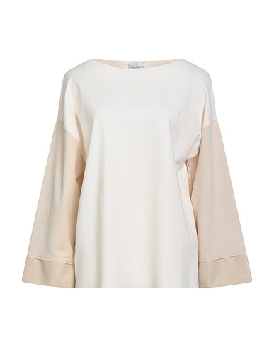 MARIA BELLENTANI T-shirt AVORIO 70% Viscose, 22% Polyamide, 8% Elastane, Polyester, Polyurethane