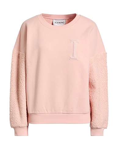 ICEBERG Sweatshirt Light pink 70% Cotton, 30% Polyester