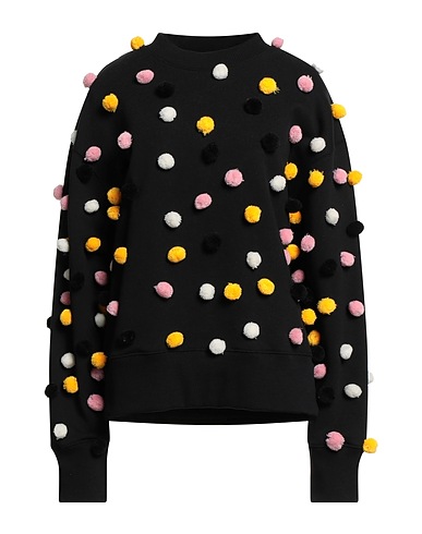 MSGM Sweatshirt Black 100% Cotton