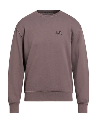 C.P. COMPANY Sweatshirt Taupe 100% Cotton