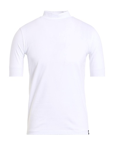WHY NOT BRAND Basic T-Shirt White 97% Cotton, 3% Elastane