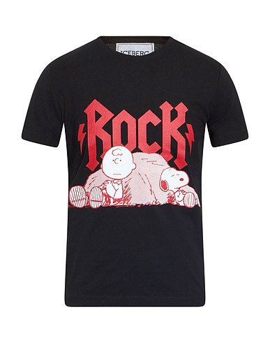 ICEBERG T-shirt Black 100% Cotton