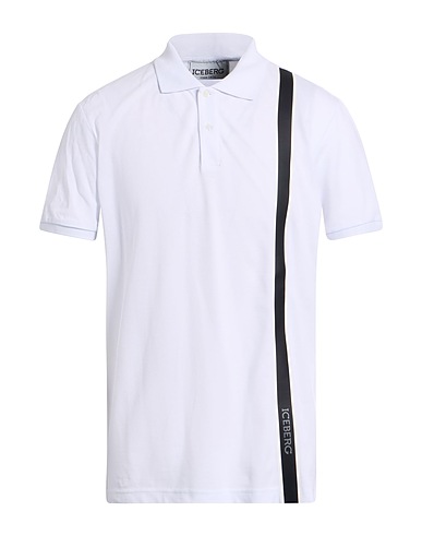 ICEBERG Polo shirt White 100% Cotton