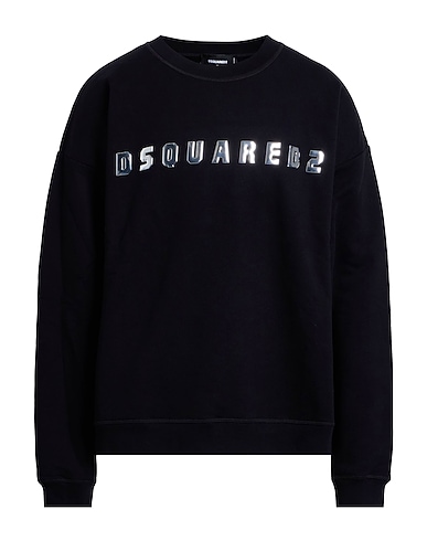 DSQUARED2 Sweatshirt Black 100% Cotton