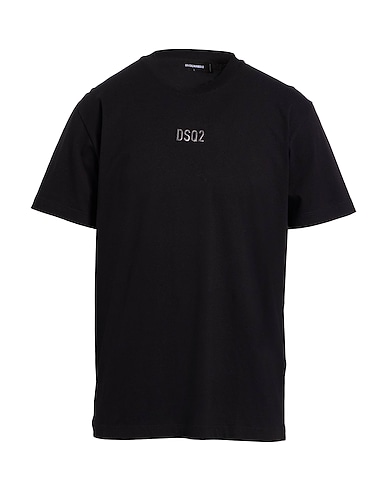 DSQUARED2 Basic T-Shirt Black 100% Cotton