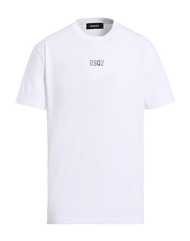 DSQUARED2 T-shirt Λευκό 100% Βαμβάκι