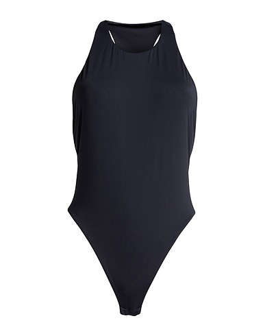 PATRIZIA PEPE TOPWEAR Black 83% Polyamide, 17% Elastane