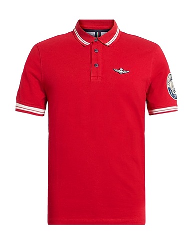 AERONAUTICA MILITARE Polo shirt 92% Cotton, 8% Elastane