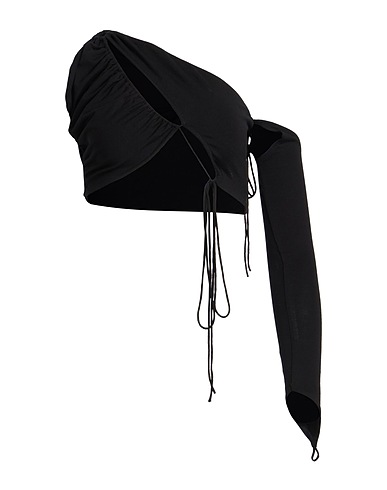 MANURÍ Top Black 96% Viscose, 4% Elastane