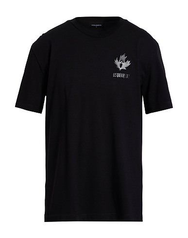 DSQUARED2 Basic T-Shirt Black 100% Cotton
