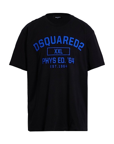 DSQUARED2 TOPS & TEES Black 100% Cotton