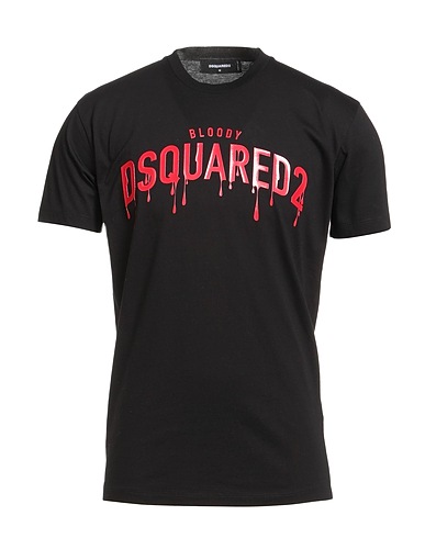 DSQUARED2 T-shirt Black 100% Cotton