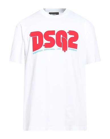 DSQUARED2 T-Shirt Weiß 100% Baumwolle