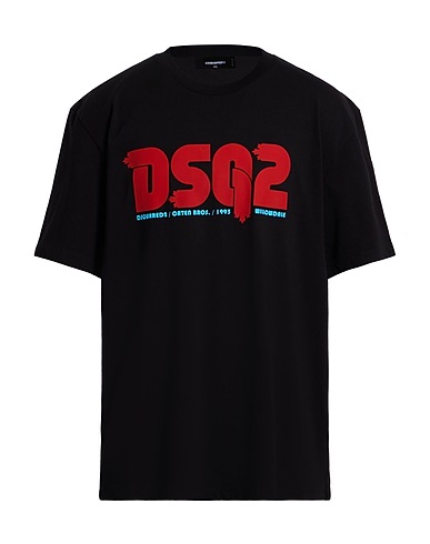 DSQUARED2 T-shirt Black 100% Cotton