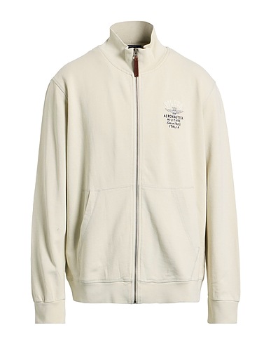 AERONAUTICA MILITARE Felpa Beige 100% Cotone