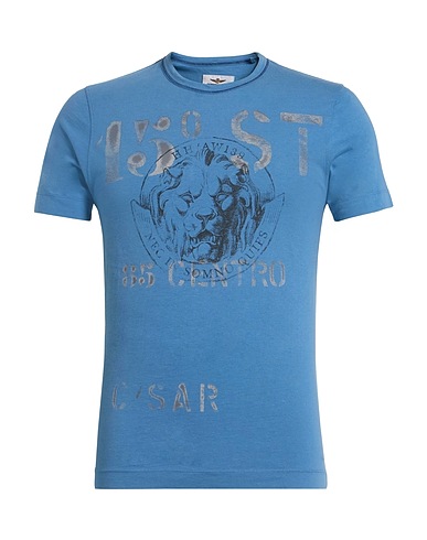 AERONAUTICA MILITARE T-shirt Slate blue 100% Cotton