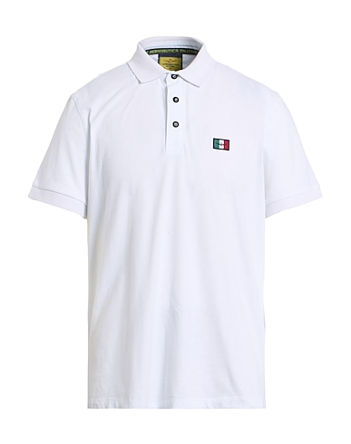 AERONAUTICA MILITARE Polo shirt White 100% Cotton