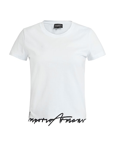 EMPORIO ARMANI T-shirt BIANCO 100% Cotton