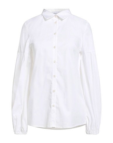 SAGE AND IVY Solid colour shirts & blouses White 96% Cotton, 4% Elastane