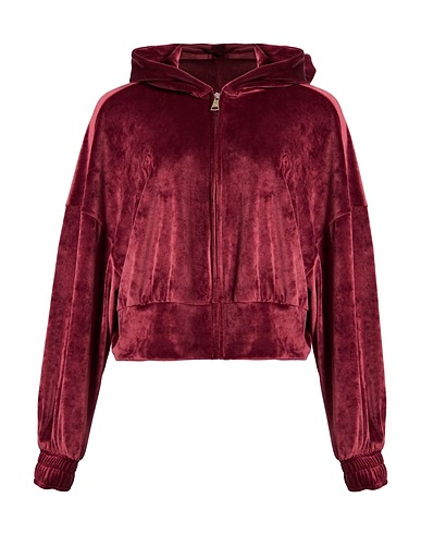 KOSTUMNº1 GENYAL! Hooded sweatshirt Burgundy 92% Polyester, 8% Elastane