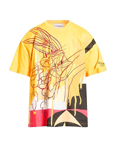 ICEBERG T-shirt Marigold 100% Cotton, Polyester