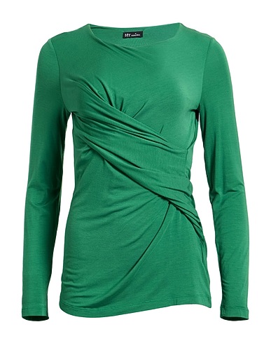 TER DE CARACTÈRE T-shirt Verde 96% Viscosa, 4% Elastan
