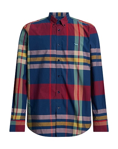 HARMONT & BLAINE チェック柄シャツ ARTIFICIAL INTELLIGENCE X HARMONT & BLAINE ネイビー コットン 100%