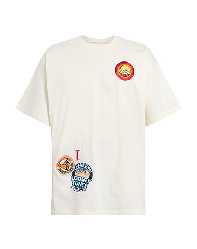 ICEBERG T-shirt LOONEY TUNES Cream 100% Cotton