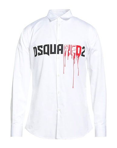 DSQUARED2 Shirts White 100% Cotton