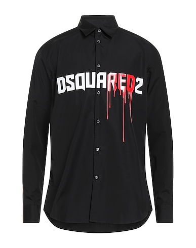 DSQUARED2 Camicie Nero 100% Cotone