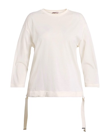 HERNO T-shirt RESORT Ivory 100% Cotton