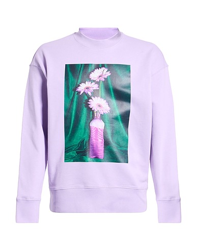MSGM Sweatshirt Lilac 100% Organic cotton