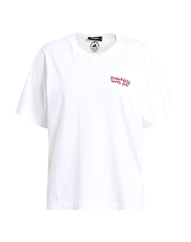 DSQUARED2 T-shirt White 100% Cotton