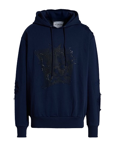 ICEBERG Sweat-shirt à capuche 100% Coton, Verre