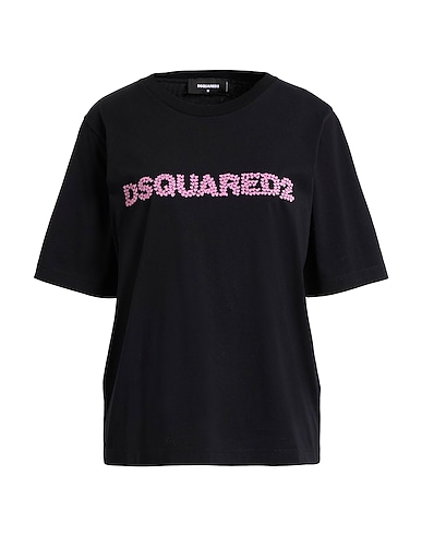 DSQUARED2 T-shirt Black 100% Cotton