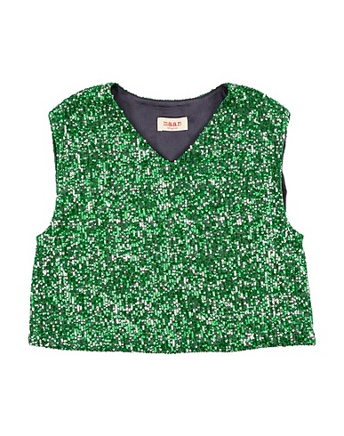 MAAN Top Green 97% Polyester, 3% Elastane